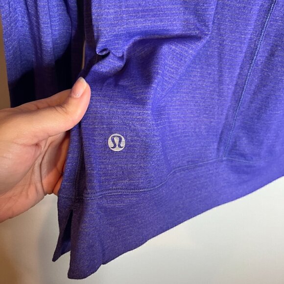 Lululemon indigo Weightless crew long sleeve top - Picture 3 of 4